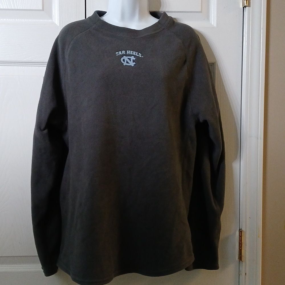 NCAA NC Tarheels gray pullover fleece North Carolina Tar Heels  Sz S NWOT